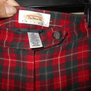 Vtg Talbots Petites wool Pants sz 10 high waist